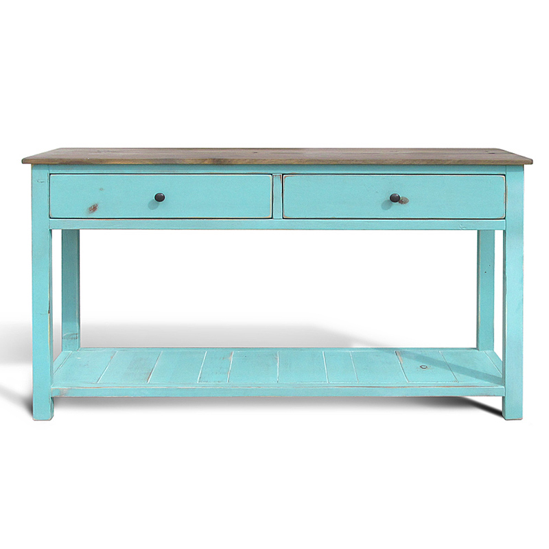 Консоль Bende Provence HARMONIE Turquoise Бирюзовый Консоль Bende Provence HARMONIE Turquoise Бирюзовый в Тюмени | Loft Concept