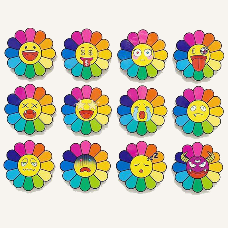 Арт-объекты на стену веселые цветы Takashi Murakami flower Мульти Арт-объекты на стену веселые цветы Takashi Murakami flower Мульти в Тюмени | Loft Concept