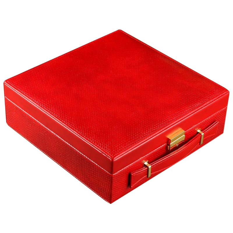 Шкатулка Rowan Jewerly Organizer Box red Красный Шкатулка Rowan Jewerly Organizer Box red Красный в Тюмени | Loft Concept
