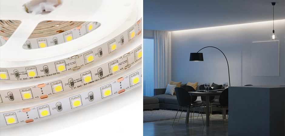 Светодиодная лента 60LED/m 5050SMD холодный белый 5M Светодиодная лента 60LED/m 5050SMD холодный белый 5M - Loft-Concept в Тюмени