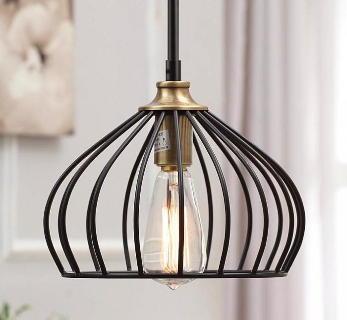 Подвесной светильник Loft Teardrop Metal Pendant Черный Подвесной светильник Loft Teardrop Metal Pendant Черный в Тюмени | Loft Concept