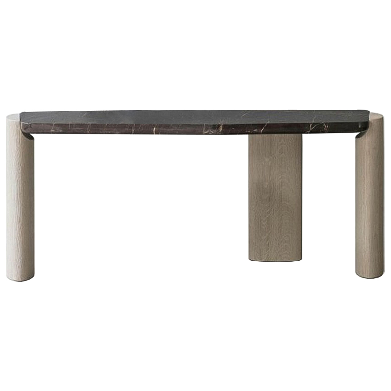 Консоль LOB CONSOLE Бежевый Коричневый Консоль LOB CONSOLE Бежевый Коричневый в Тюмени | Loft Concept
