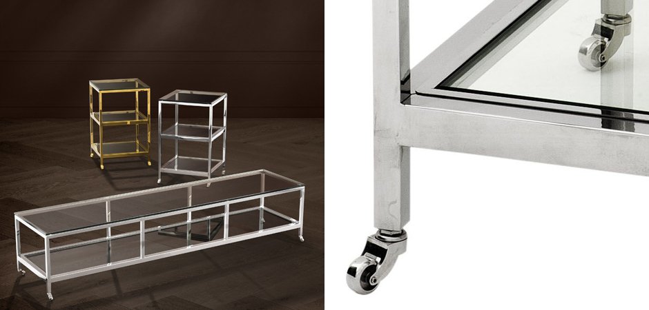 Приставной стол Eichholtz Side Table Hutton Приставной стол Eichholtz Side Table Hutton - Loft-Concept в Тюмени