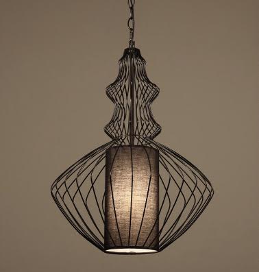 Подвесной светильник Wire Dream Pendant 2 Черный Белый Подвесной светильник Wire Dream Pendant 2 Черный Белый в Тюмени | Loft Concept
