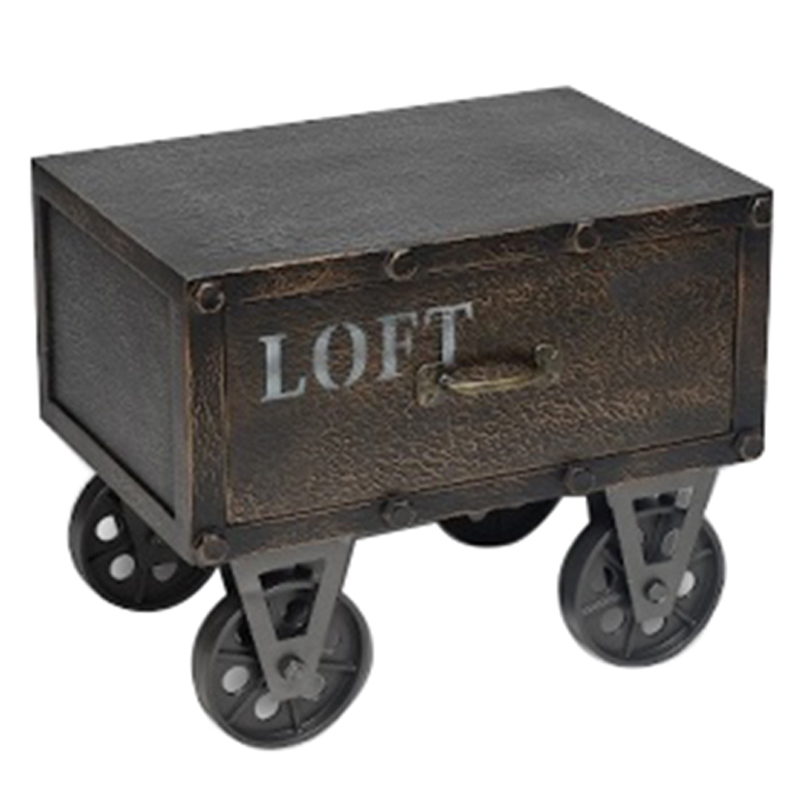 Приставной Стол Trolley Коричневый Приставной Стол Trolley Коричневый в Тюмени | Loft Concept
