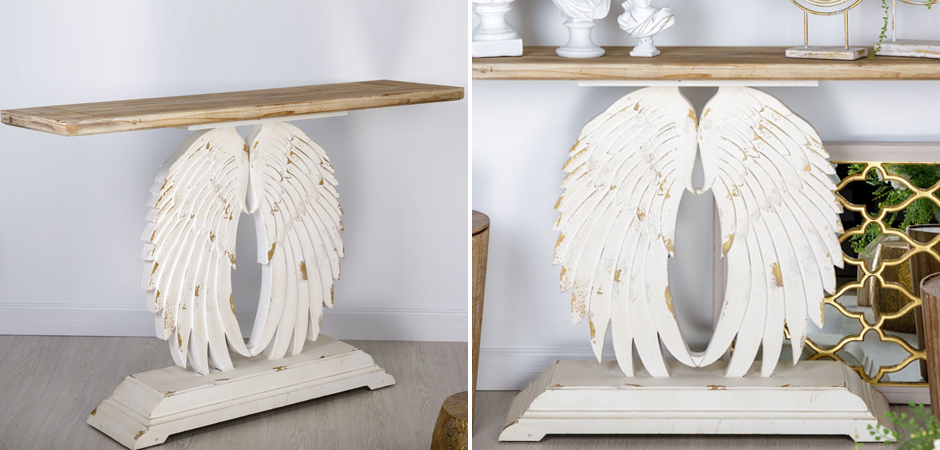 Консоль Angel Wings белая Консоль Angel Wings белая - Loft-Concept в Тюмени