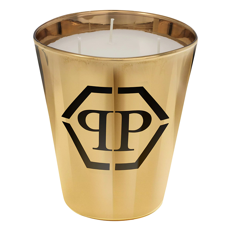 Свеча Philipp Plein Candle Empire Gold M Золотой Черный Белый Свеча Philipp Plein Candle Empire Gold M Золотой Черный Белый в Тюмени | Loft Concept