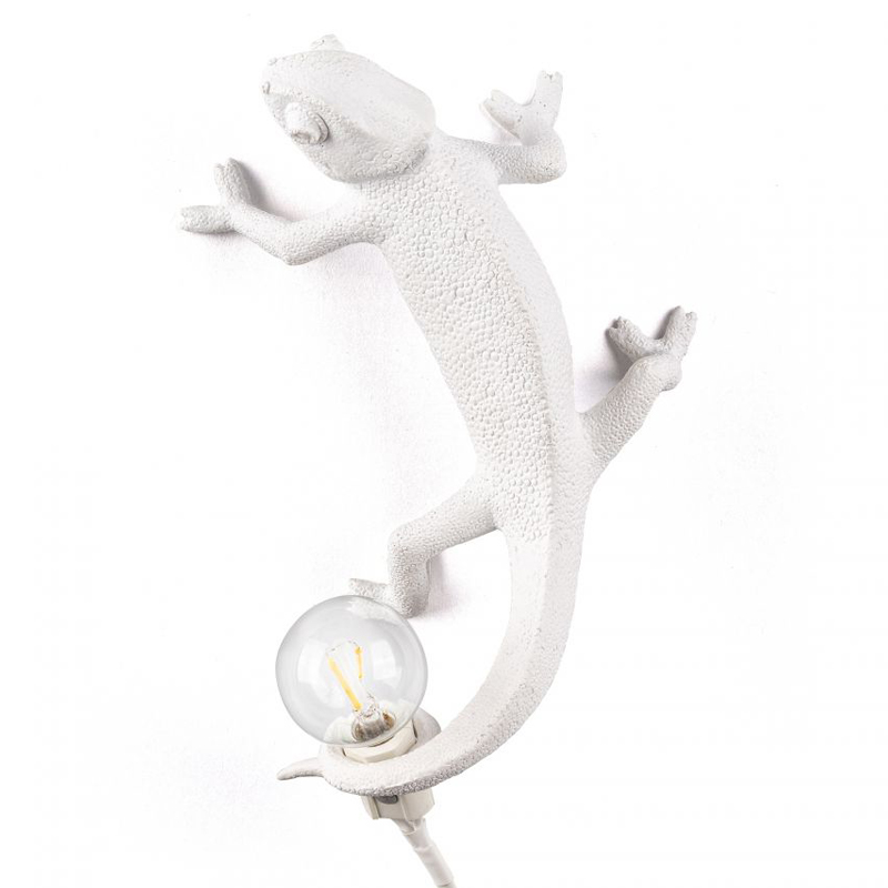 Бра Seletti Chameleon Lamp Going Up Белый Бра Seletti Chameleon Lamp Going Up Белый в Тюмени | Loft Concept