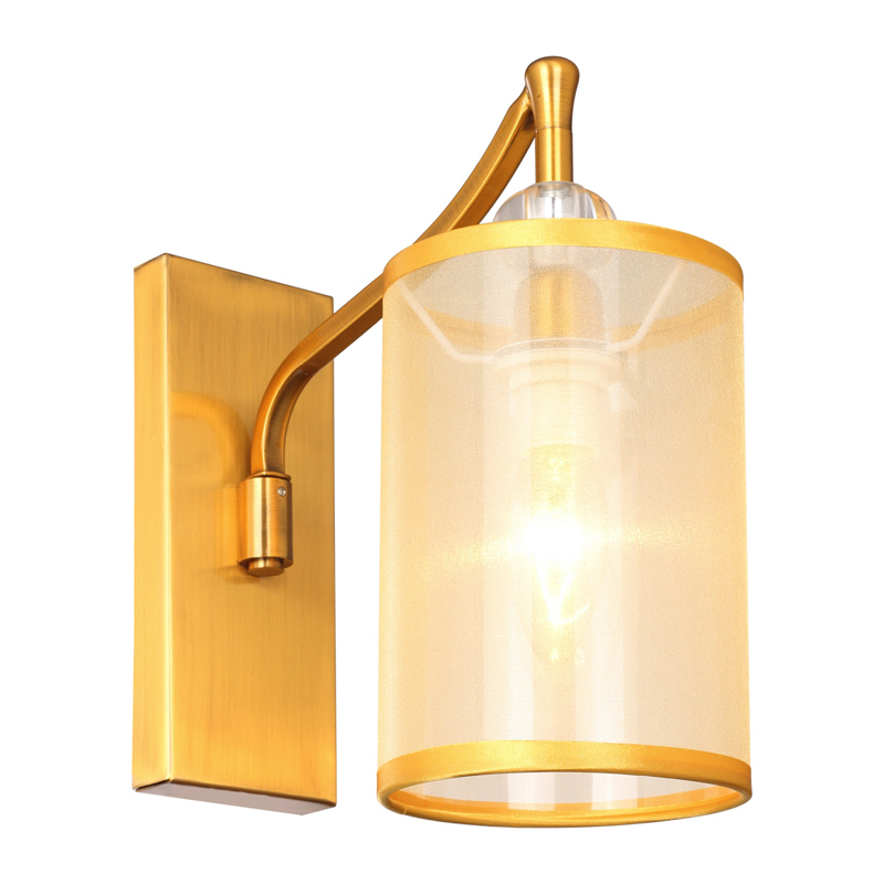 Бра Boniface Sconce Латунь Золотой Шампань Прозрачный Бра Boniface Sconce Латунь Золотой Шампань Прозрачный в Тюмени | Loft Concept