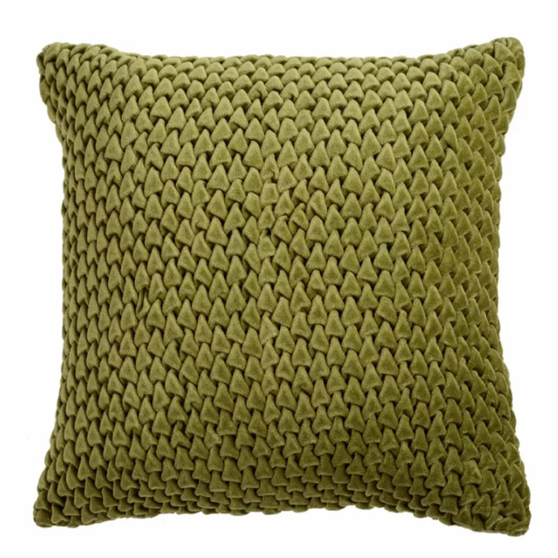 Подушка Purnama Quilting olive Оливковый Подушка Purnama Quilting olive Оливковый в Тюмени | Loft Concept