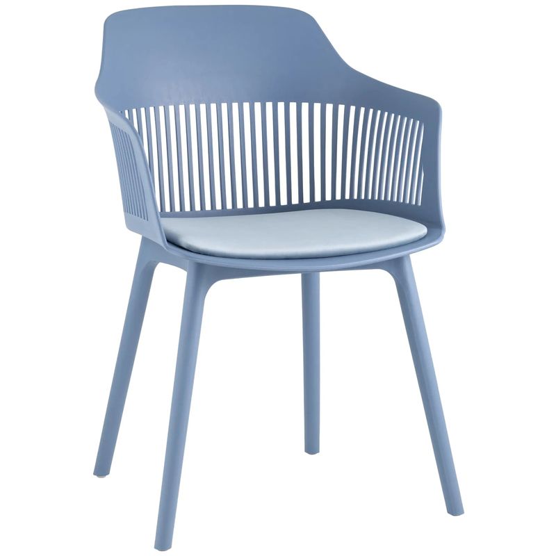 Стул Crocus Chair Голубой цвет Велюровая подушка Голубой Стул Crocus Chair Голубой цвет Велюровая подушка Голубой в Тюмени | Loft Concept