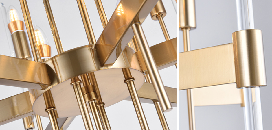Bari Light Chandelier Aged Brass Bari Light Chandelier Aged Brass - Loft-Concept в Тюмени