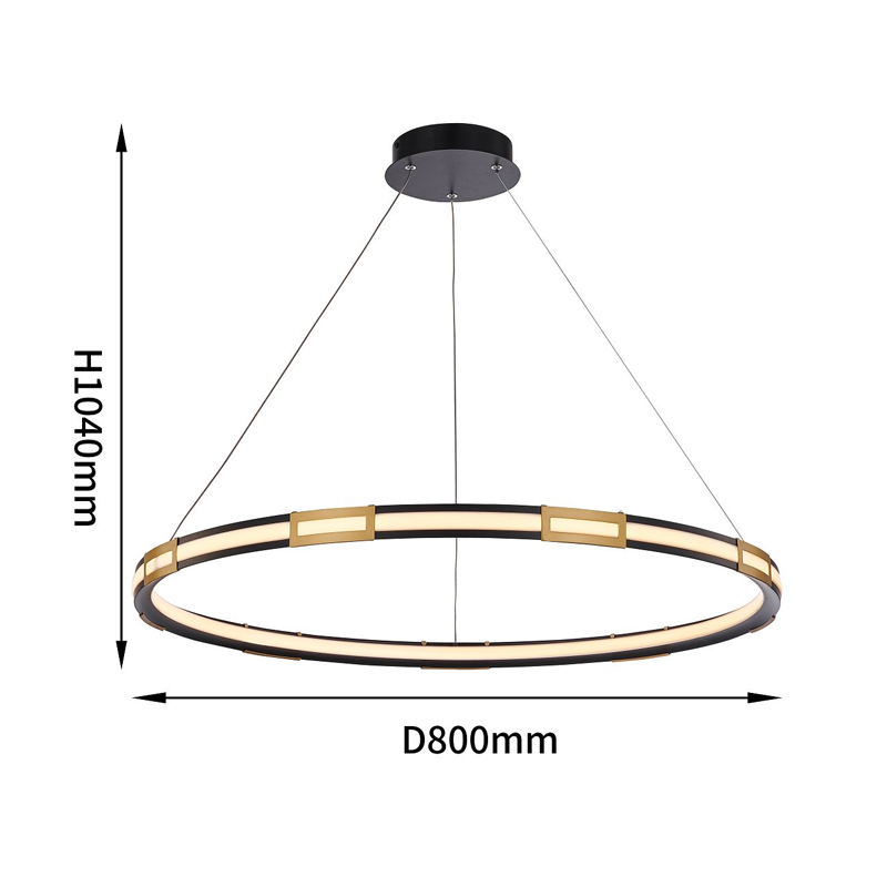 Кольцевая светодиодная люстра Range в Тюмени