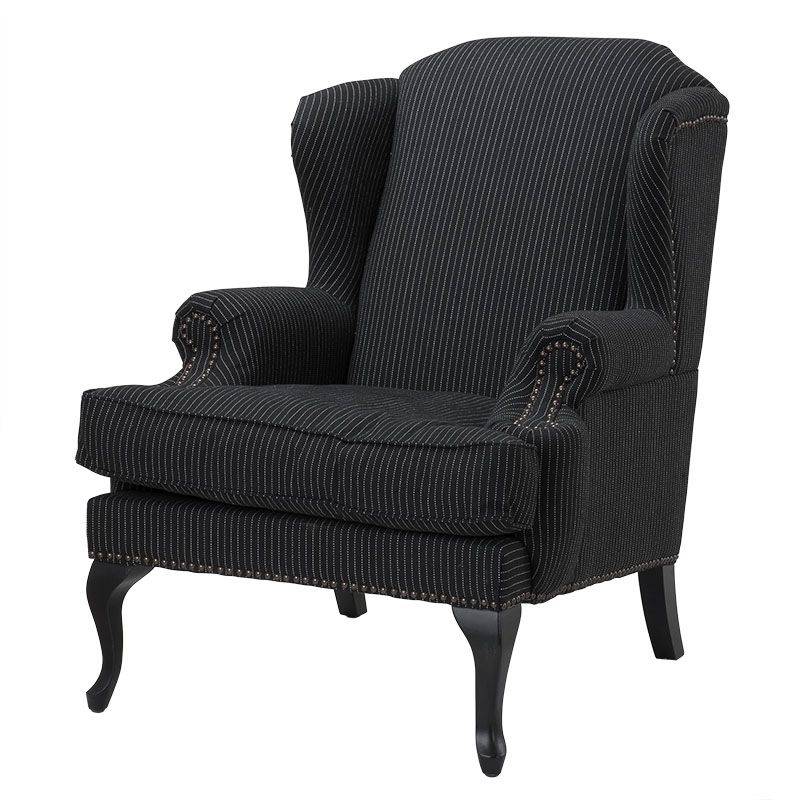 Кресло Eichholtz Chair Frank Sinatra Black & white Черно-белый Кресло Eichholtz Chair Frank Sinatra Black & white Черно-белый в Тюмени | Loft Concept