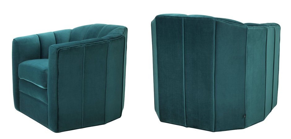 Кресло Eichholtz Chair Delancey Sea Green Кресло Eichholtz Chair Delancey Sea Green - Loft-Concept в Тюмени