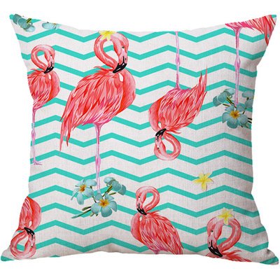 Декоративная подушка Flamingo #8 Мульти Декоративная подушка Flamingo #8 Мульти в Тюмени | Loft Concept