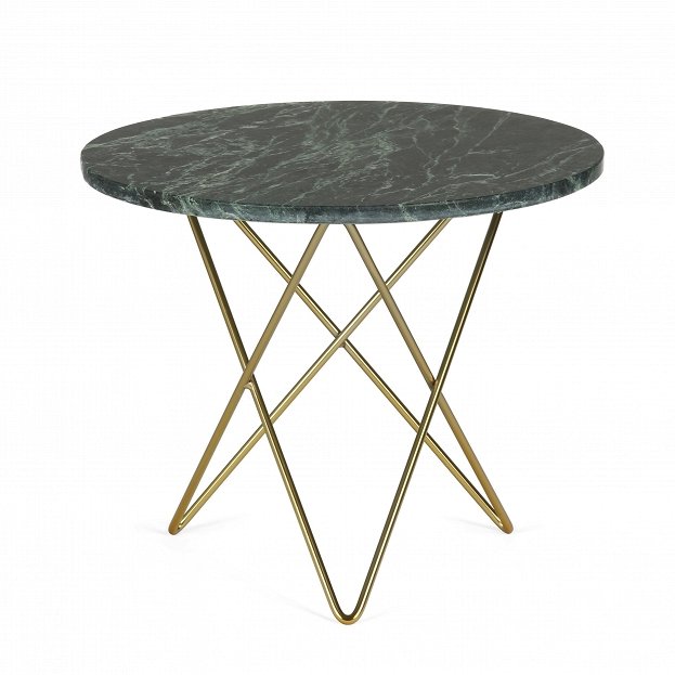 Приставной стол Triangles Side Table Золотой Зеленый Приставной стол Triangles Side Table Золотой Зеленый в Тюмени | Loft Concept