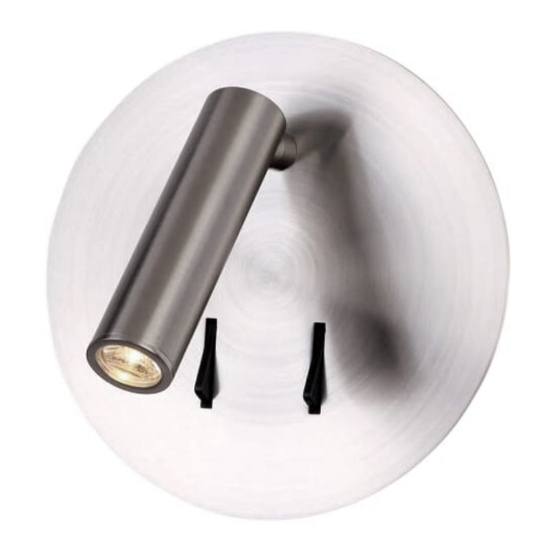 Настенный спот Nickel Circle Spot Wall Lamp Никель Настенный спот Nickel Circle Spot Wall Lamp Никель в Тюмени | Loft Concept