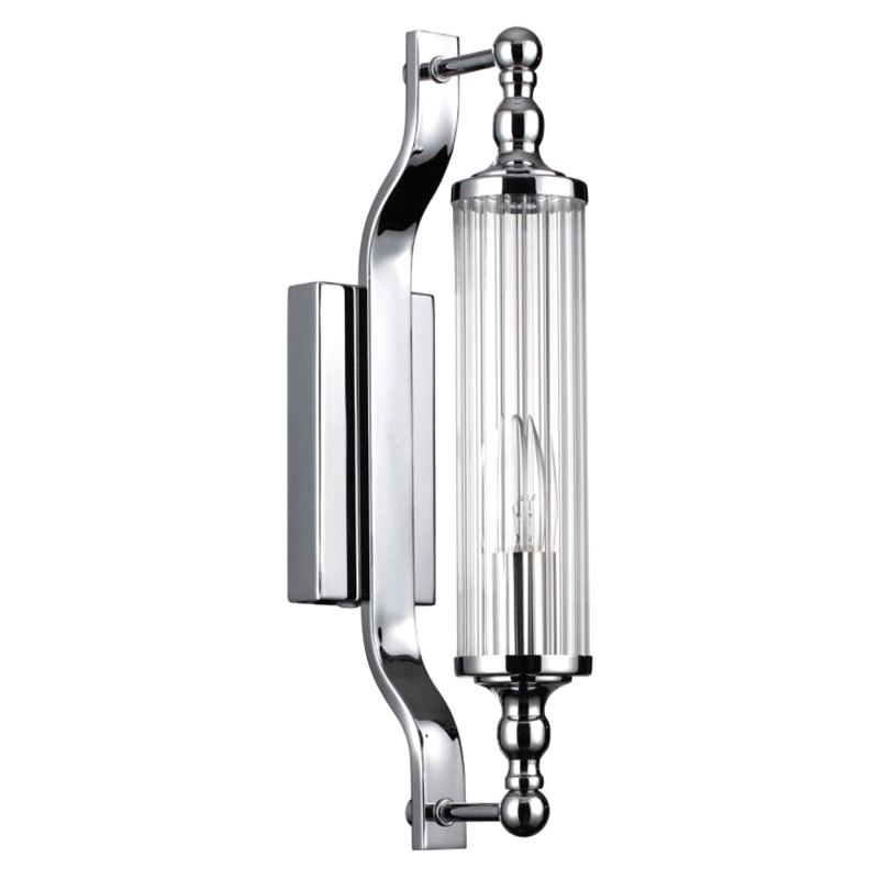 Бра Glass TUBE Серебристое Серебряный Бра Glass TUBE Серебристое Серебряный в Тюмени | Loft Concept
