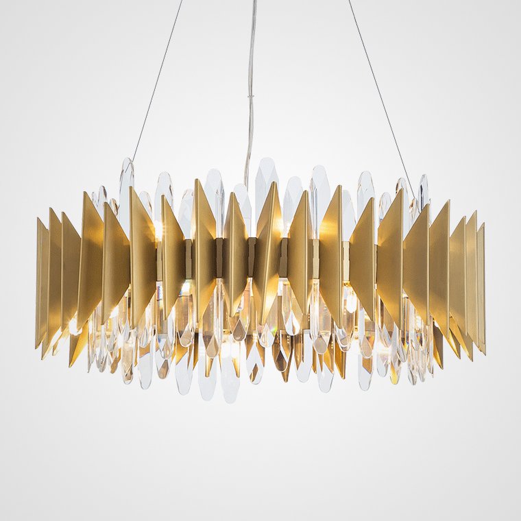 Подвесной светильник KEBO KING CHANDELIER Ring Латунь Подвесной светильник KEBO KING CHANDELIER Ring Латунь в Тюмени | Loft Concept