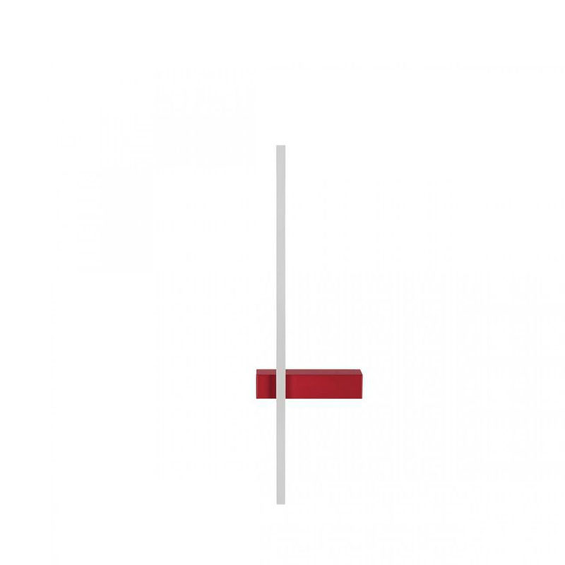 Бра светодиодное Trumpet Tube Red 60 см Белый Красный в Тюмени | Loft Concept 