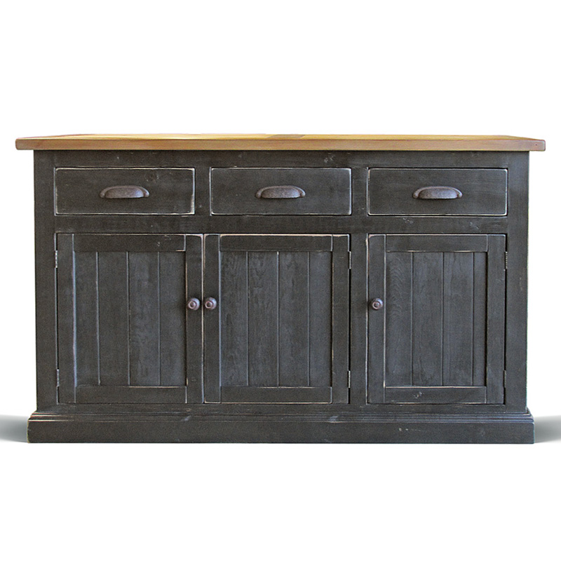 Комод в стиле прованс Brigida Provence HARMONIE Weathered Charcoal Черный Черный Комод в стиле прованс Brigida Provence HARMONIE Weathered Charcoal Черный Черный в Тюмени | Loft Concept