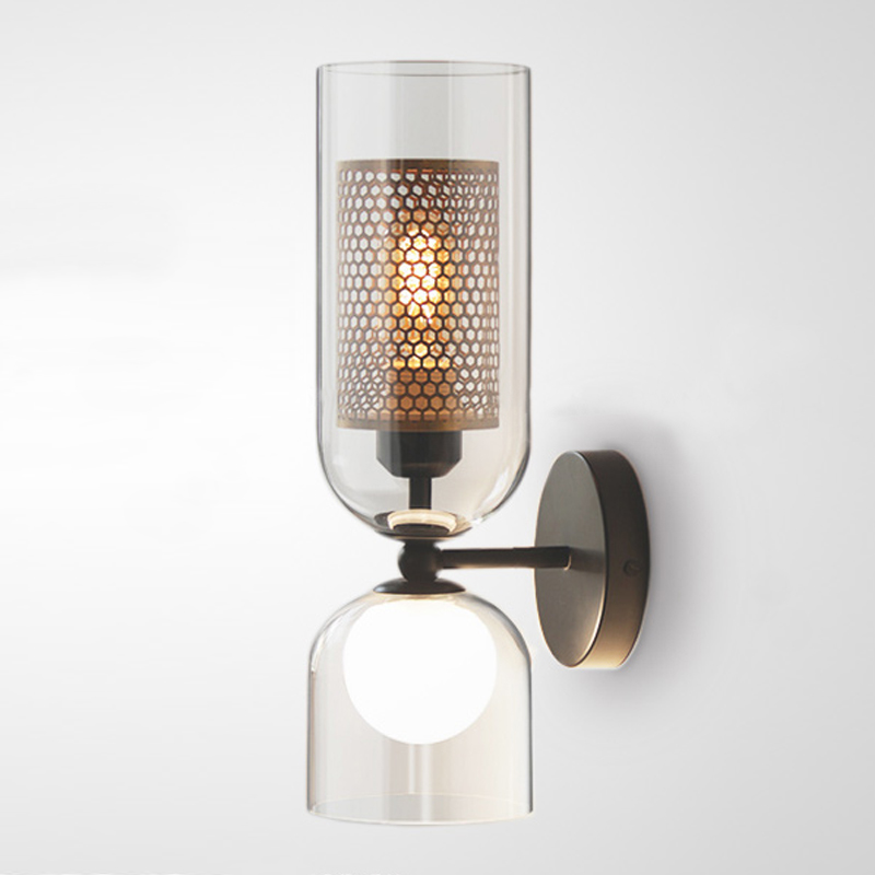Бра Perforation Vico Lamp Прозрачный Черный Бронза Бра Perforation Vico Lamp Прозрачный Черный Бронза в Тюмени | Loft Concept