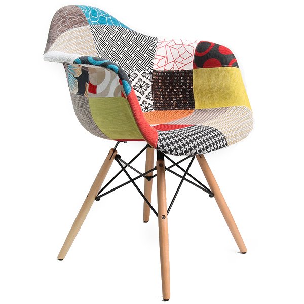Стул DAW Patchwork Мульти Древесина Стул DAW Patchwork Мульти Древесина в Тюмени | Loft Concept