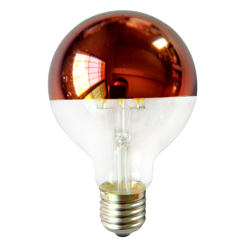 Лампочка LED E27 11W red mirror Прозрачный Красный Лампочка LED E27 11W red mirror Прозрачный Красный в Тюмени | Loft Concept