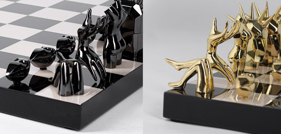 Шахматы Kelly Wearstler Dichotomy Chess Set - фото №1