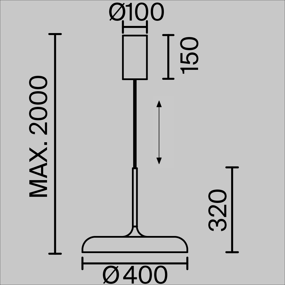 Подвесной светильник Gerhard 3000К 39Вт в Тюмени