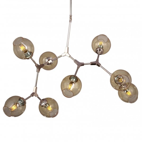 Люстра Branching Bubble Chandelier 8 Amber Янтарь (Amber) Люстра Branching Bubble Chandelier 8 Amber Янтарь (Amber) в Тюмени | Loft Concept