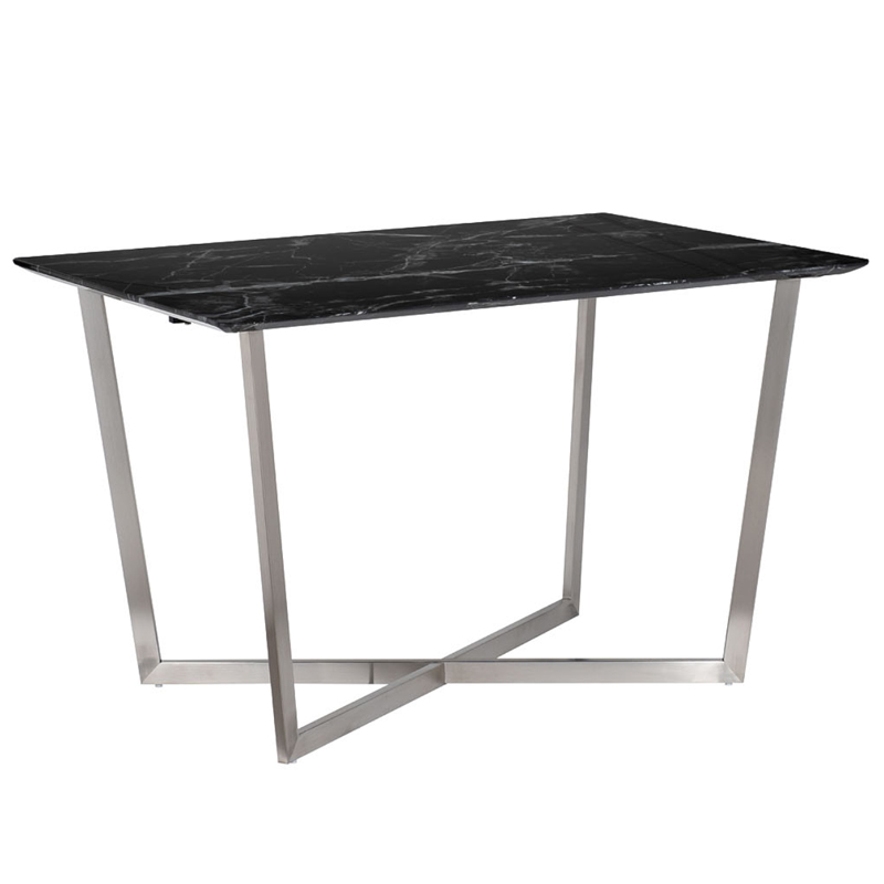 Обеденный стол Dining table Jacques black Черный Золотой Обеденный стол Dining table Jacques black Черный Золотой в Тюмени | Loft Concept