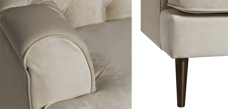 Anthropologie Velvet Cadwyn Sofa Диван Anthropologie Velvet Cadwyn Sofa Диван - Loft-Concept в Тюмени