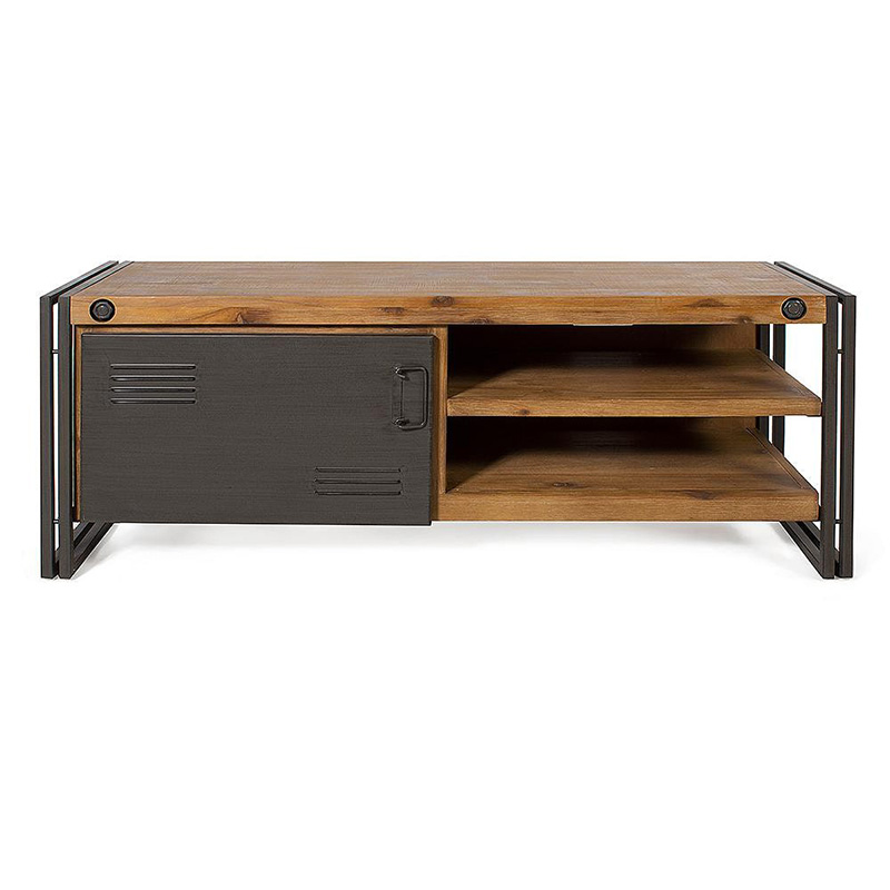 TV-тумба Industrial Brooklyn Акация Графит TV-тумба Industrial Brooklyn Акация Графит в Тюмени | Loft Concept