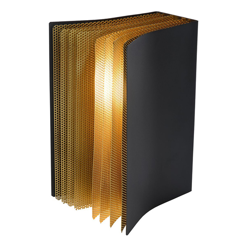 Настольная лампа Open Book table lamp Черный Золотой Настольная лампа Open Book table lamp Черный Золотой в Тюмени | Loft Concept