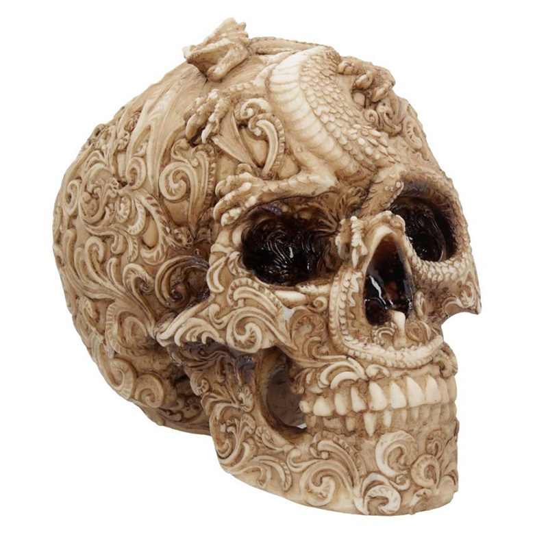 Статуэтка Skull Dragon Pattern Бежевый Статуэтка Skull Dragon Pattern Бежевый в Тюмени | Loft Concept