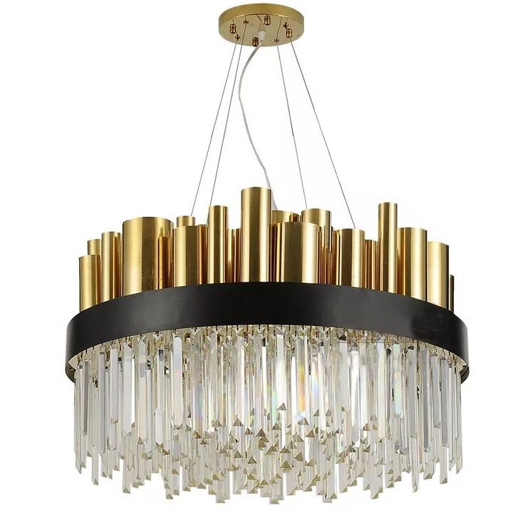 Люстра Luxurious Stainless Steel Nordic Chandelier Золотой Прозрачное Стекло Люстра Luxurious Stainless Steel Nordic Chandelier Золотой Прозрачное Стекло в Тюмени | Loft Concept
