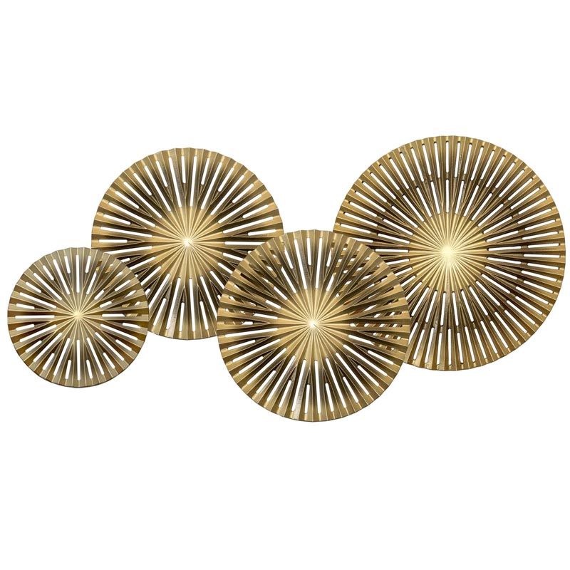 Арт-объект Apollo Brown and Gold Wall Plaque Disc gap 4 Золотой Коричневый Арт-объект Apollo Brown and Gold Wall Plaque Disc gap 4 Золотой Коричневый в Тюмени | Loft Concept