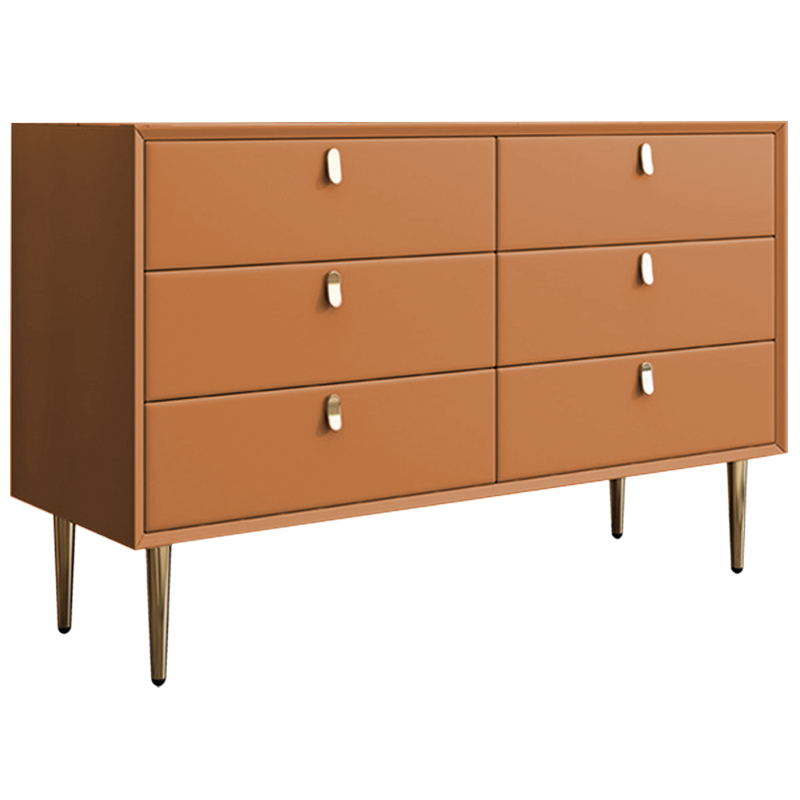 Комод Olson Leather Chest of Drawers 120 Оранжевый Синий Бежевый Серый Светло-серый Розовый Белый Комод Olson Leather Chest of Drawers 120 Оранжевый Синий Бежевый Серый Светло-серый Розовый Белый в Тюмени | Loft Concept