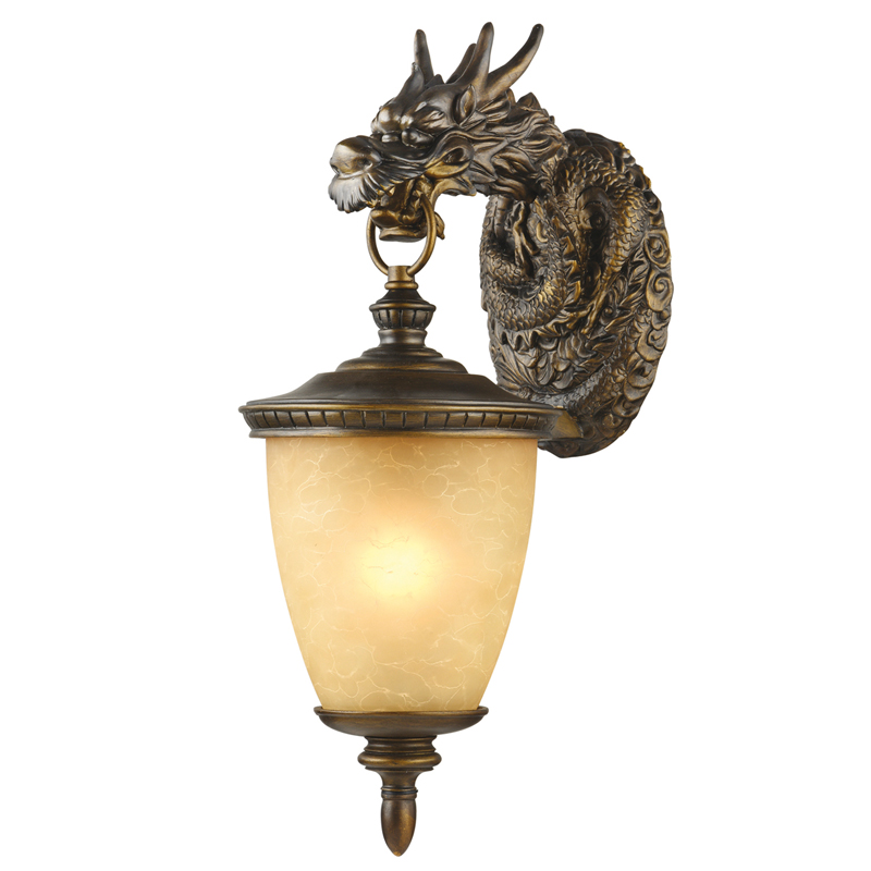 Уличный светильник Dragon Lantern Темная бронза Прозрачное Стекло Уличный светильник Dragon Lantern Темная бронза Прозрачное Стекло в Тюмени | Loft Concept