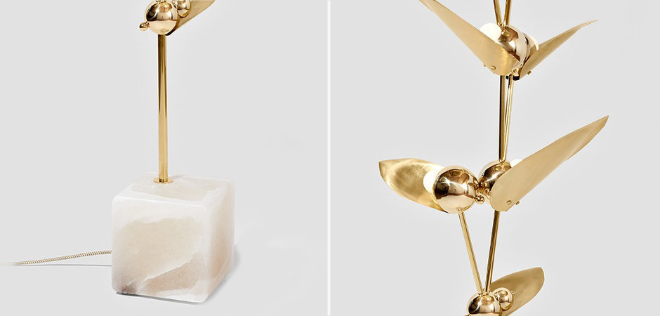 Торшер LAVRA Floor Lamp Gold Торшер LAVRA Floor Lamp Gold - Loft-Concept в Тюмени