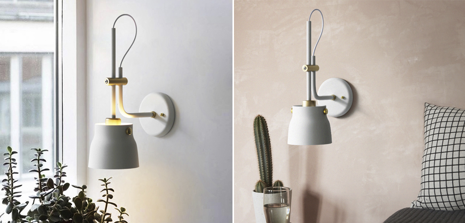 Бра RAM PLASENCIA Wall Lamp white Бра RAM PLASENCIA Wall Lamp white - Loft-Concept в Тюмени