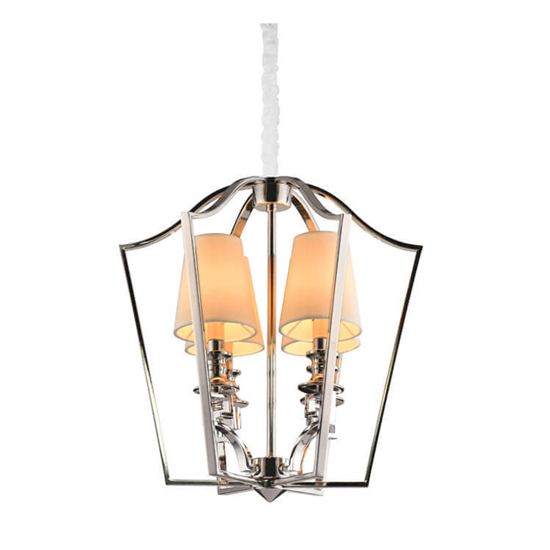 Люстра Art Lamp Beige nickel Никель Сатин Бежевый Люстра Art Lamp Beige nickel Никель Сатин Бежевый в Тюмени | Loft Concept