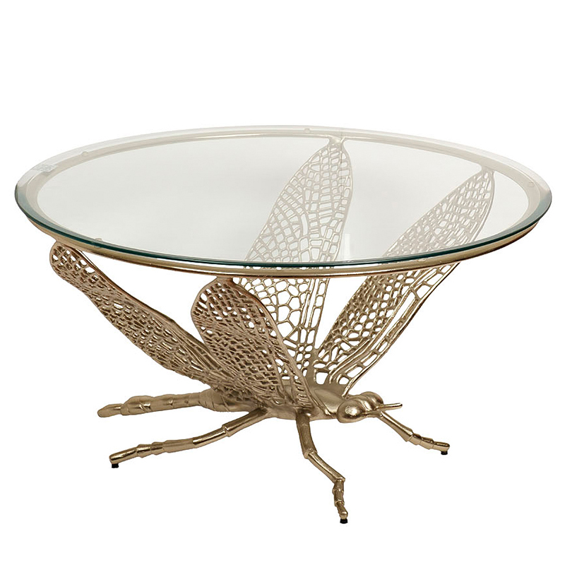 Приставной стол Dragonfly Table Золотой Приставной стол Dragonfly Table Золотой в Тюмени | Loft Concept