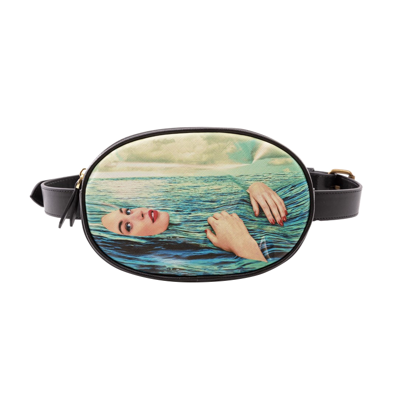 Поясная сумка Seletti Seagirl Черный Голубой Поясная сумка Seletti Seagirl Черный Голубой в Тюмени | Loft Concept