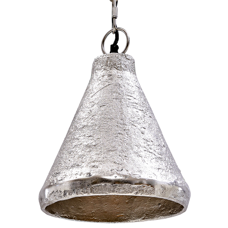 Подвесной светильник Rough Silver Pendant Серебряный Подвесной светильник Rough Silver Pendant Серебряный в Тюмени | Loft Concept