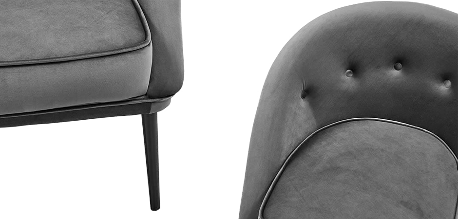 Кресло Gwyn Chair Gray Кресло Gwyn Chair Gray - Loft-Concept в Тюмени