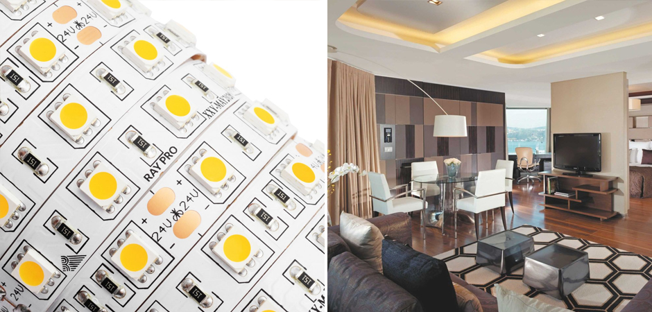 Светодиодная лента 14,4W/m 60LED/m 5050SMD 24V PRO теплый белый 5M Светодиодная лента 14,4W/m 60LED/m 5050SMD 24V PRO теплый белый 5M - Loft-Concept в Тюмени
