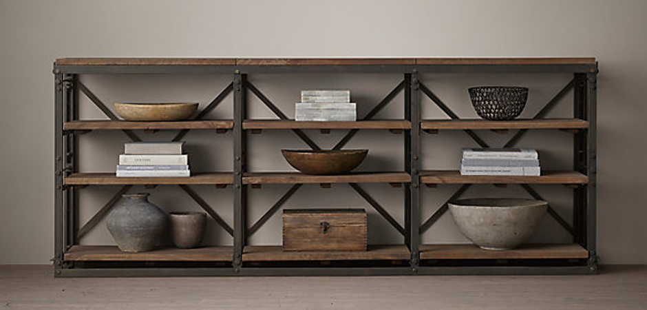 Стеллаж Restoration Hardware French Library Стеллаж Restoration Hardware French Library - Loft-Concept в Тюмени